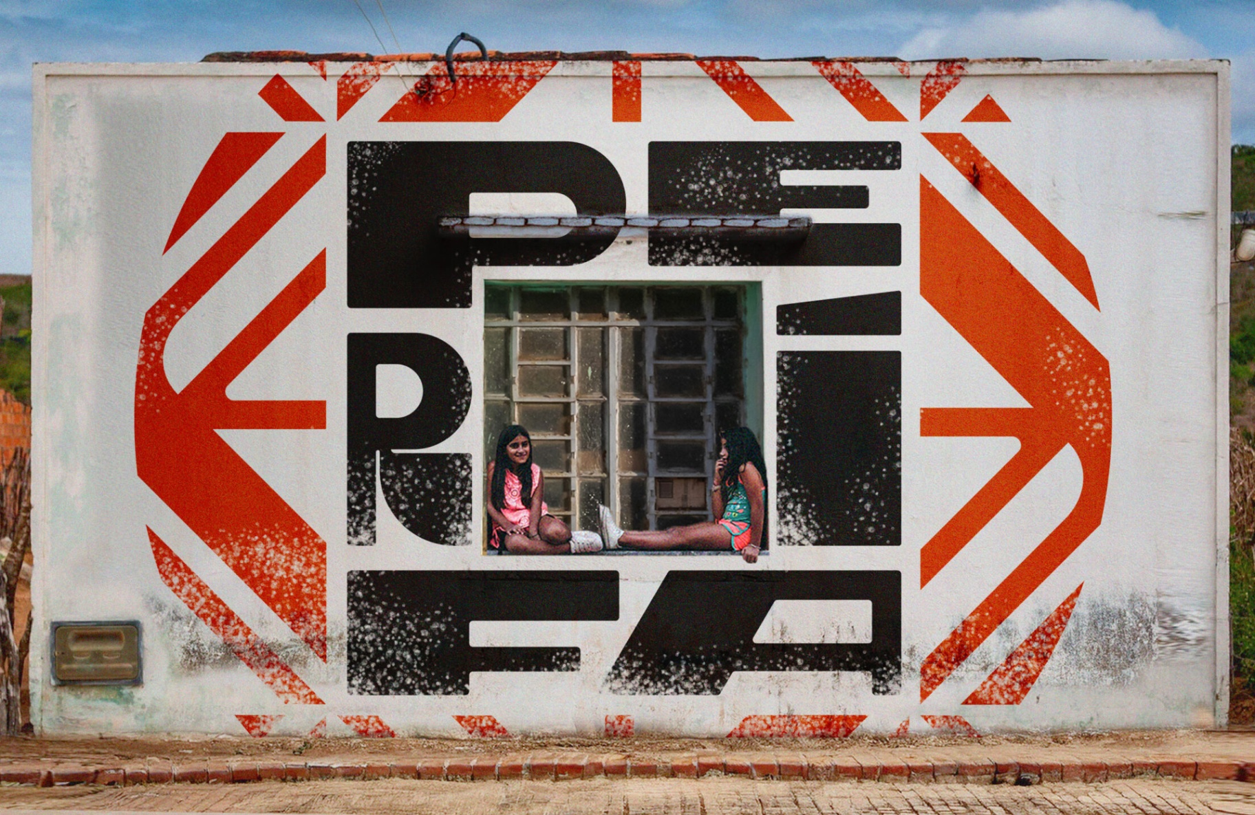 PerifaConnection — mural PERIFA em fachada