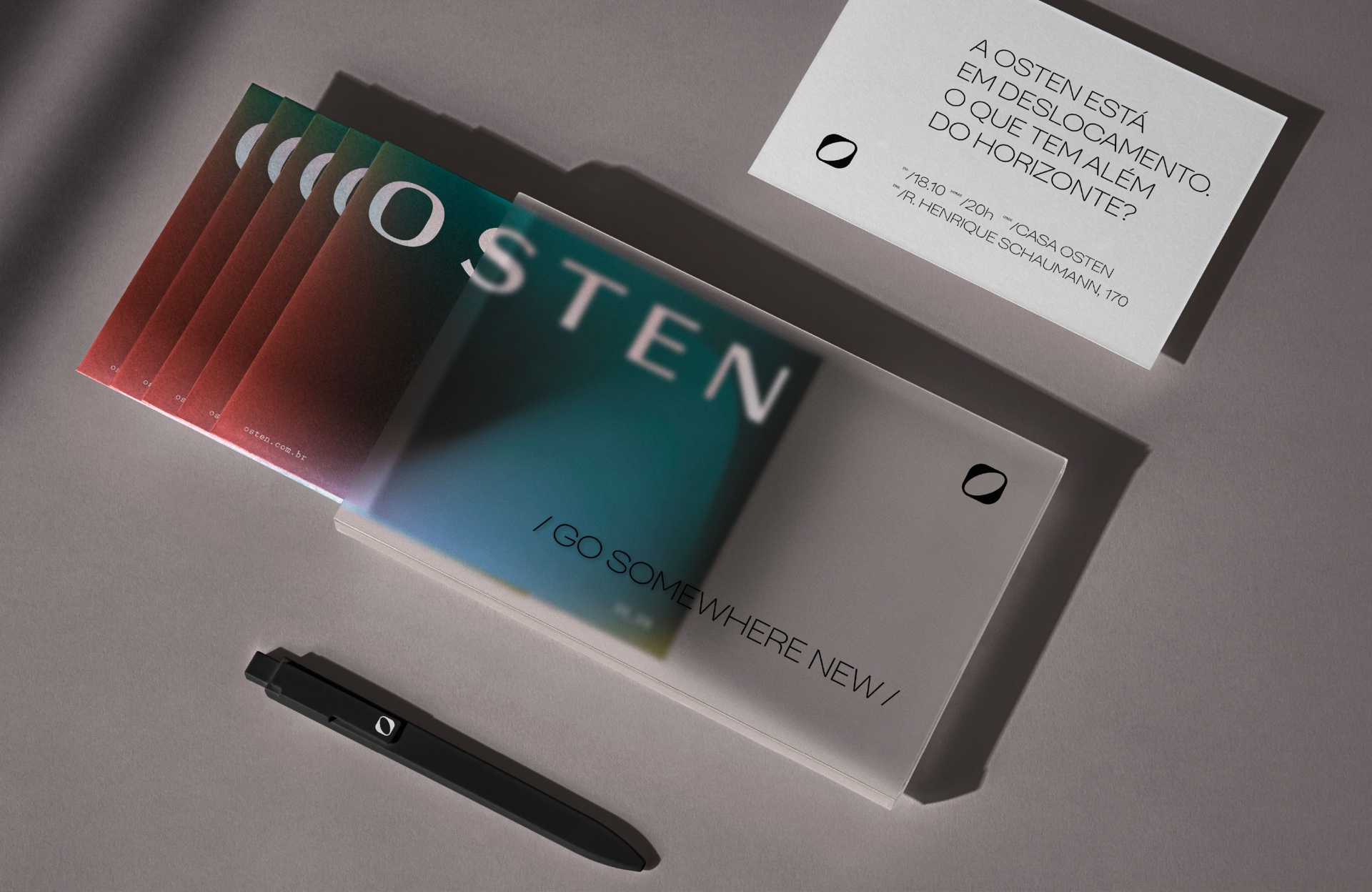estratégia de marca para Osten por Floema, 2025