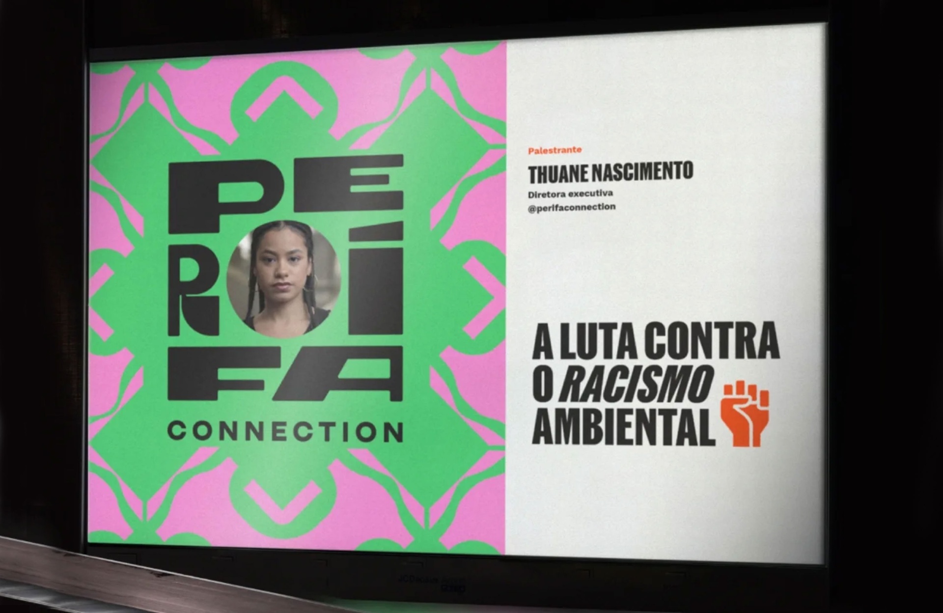 PerifaConnection — palestra sobre racismo ambiental