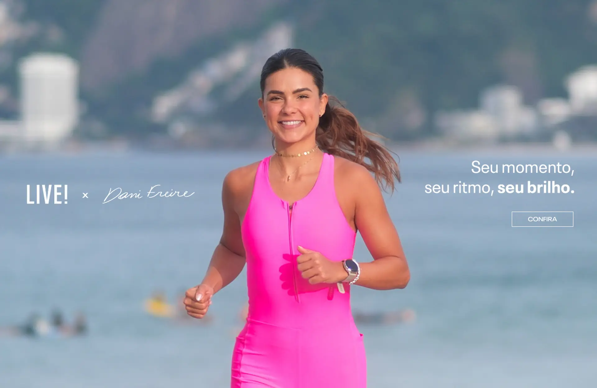LIVE! x Dani Freire — seu momento, seu ritmo, seu brilho